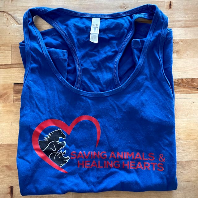 Saving Animals & Healing Hearts Tank top.
