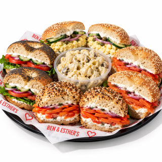 Cold Bagel Sandwich Platter