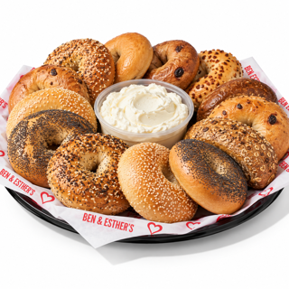 Bagel and Cream Cheese Platter