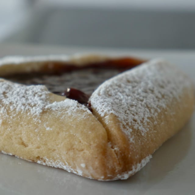 Strawberry Hamantaschen.