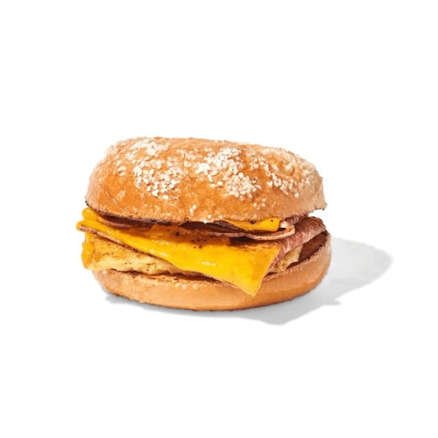 Bacon, Egg, & Cheese Sandwich.
